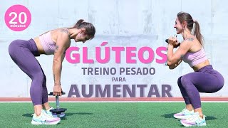 Treino Intenso para Aumentar Glúteos  20 min  em casa [upl. by Rhyner604]