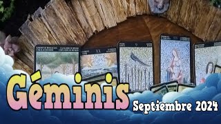 GÉMINIS ♊ SEPTIEMBRE 2024 [upl. by Eilrahc60]