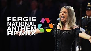 Fergie National Anthem Remix [upl. by Ellitnahc511]