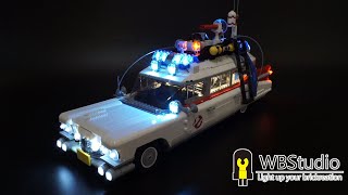 WBSLego 10274 Ghostbusters™ ECTO 1Light Kit [upl. by Herahab]