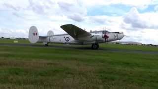 Avro Shackleton MR2 WR963 full power run [upl. by Harmaning273]