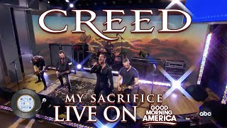 Creed  My Sacrifice Live on Good Morning America [upl. by Lacey]