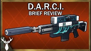 Destiny 2  DARCI Exotic Sniper Rifle Brief Review [upl. by Yttocs168]