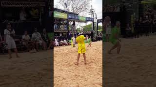 RONALDINHO GAÚCHO DEU SHOW EM QUADRA  futevôlei [upl. by Moberg]