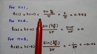 Design an Ideal Lowpass FIR Filter  Fourier Series Method  DTSP [upl. by Godspeed]