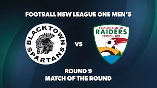 League One Mens Round 9 Blacktown Spartans FC v SD Raiders FC [upl. by Newman395]