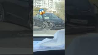 So Sade 😢😭😥 Tesla Car Accident Sade [upl. by Dunton]