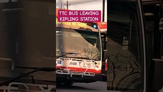 Toronto Bus 3588 Glides Gracefully from the Station 🌟🚍Song Caught Up in the Rapture Anita Baker [upl. by Holihs]