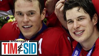 Jonathan Toews Reminisces Playing For Canada At The Olympics [upl. by Adiuqram]