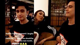 Nadine Lustre Says to James Reids Dad IM NOT PREGNANT [upl. by Zeuqcaj406]