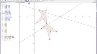 Geogebra movimientos traslación giro y simetría [upl. by Nilved]