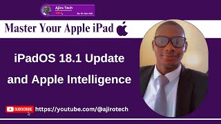 How to update to iPadOS 181 and to use Apple Intelligence [upl. by Zink]