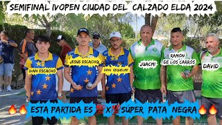 🔥Semifinal🔥 IV Open Internacional de Petanca Ciudad del calzado Elda Alicante 2024 [upl. by Aholah]