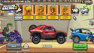 Hill Climb Racing 2  RAIDER Update GamePlay Walkthrough [upl. by Neill]