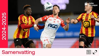 Samenvatting KV Mechelen  KV Kortrijk  20242025 [upl. by Ettegdirb]