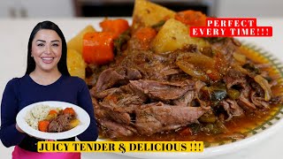 Mexican Style POT ROAST Recipe  Pot Roast  How to make Pot Roast [upl. by Hadeehsar]