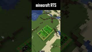 minecraft RTS minecraft shorts [upl. by Aldora338]