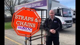 How to use Ratchet Straps and Chains Driver CPC Mod 4 [upl. by Eilloh]