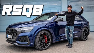 Audi RSQ8  300kmh im 600PS Monster  Daniel Abt [upl. by Anyrtak]