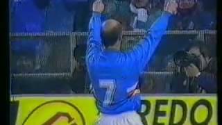 Attilio Lombardo Sampdoria Goals [upl. by Gnut]