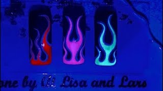 Learn stepbystep flame nail art 💅🏻🔥 2024 latest ideas for nail designs 🌸👉🏻 [upl. by Vigen]