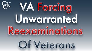 VA OIG VA Forcing Unwarranted Reexaminations of Disabled Veterans [upl. by Llednav]