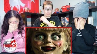 ANNABELLE COMES HOME Trailer REACTION [upl. by Notlef241]