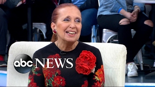 Danielle Steel dishes on Dangerous Games live on GMA [upl. by Moraj274]