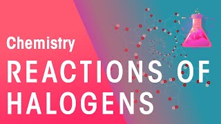 What Are The Reactions Of Halogens  Reactions  Chemistry  FuseSchool [upl. by Way143]