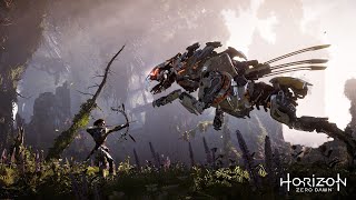 Horizon Zero Dawn Complete Edition Killing The Sawtooth No Damage Clip PS5 [upl. by Yenmor]