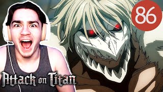 FALCOS TITAN  Attack On Titan 4x27  ReactionReview  quotRetrospectivequot [upl. by Aileve]