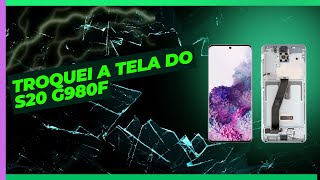 Comprei um display do S20 no Aliexpress será que ficou bom [upl. by Marolda]