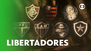 A luta pela glória eterna já está começando Vem aí a Libertadores 2024  TV Globo [upl. by Ydor40]