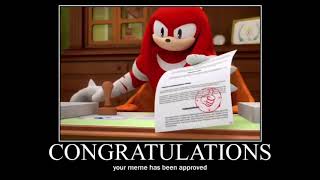 knuckles meme approved comp V1 HD [upl. by Etennaej]