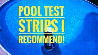 Pool Test Strips [upl. by Akiraa]