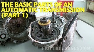 The Basic Parts of an Automatic Transmission Part 1 [upl. by Nwahsaj]