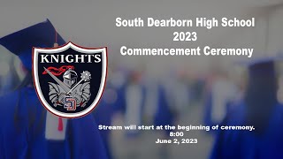 South Dearborn High School 2023 commencement ceremony [upl. by Acirre]