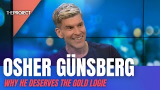 Osher Günsberg On Why He Deserves The Gold Logie [upl. by Arret]