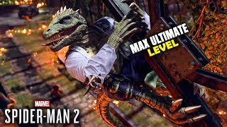 Marvel Spider Man 2 MAXX Level Carnage Suit  Hunting the Lizard [upl. by Eesdnil]