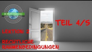 Theorieunterricht Fahrschule Lektion 2  Teil 45 Rechtliche Rahmenbedingungen [upl. by Aneekas109]