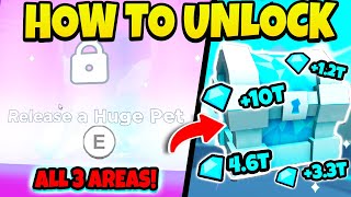 NEW💎How To UNLOCK ALL DIAMOND MINE AREAS In Pet Simulator X ROBLOX  Unlocking Mystic Mine [upl. by Camm]