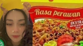 CELINE EVANGELISTA KEBINGUNGAN PERKARA MAKAN MIE [upl. by Honora]