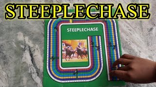 How to play Steeplechase board game in 13 in 1 board games in English [upl. by Shelagh]