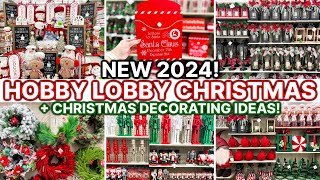 2024 HOBBY LOBBY CHRISTMAS DECOR SHOPPING GUIDE SNEAK PEEK 🎄  Christmas Decorating Ideas [upl. by Svirad]