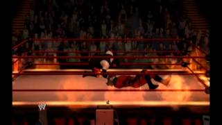 WWE 13 wii  Kane vs Kane inferno match [upl. by Brewster]