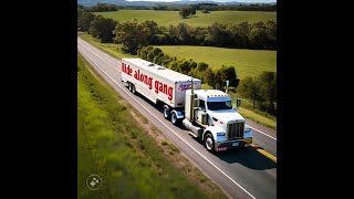 Wide view Trucking from Indianapolis to Cheyenne 91324 [upl. by Shurlock]