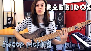 Como hacer Sweep Picking Tecnica y Ejercicios [upl. by Wilhide]