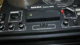 Mayak 205 USSR Stereo RTR Tape Recorder [upl. by Hsemar373]