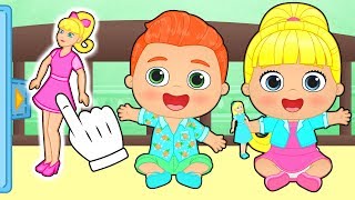 BEBES ALEX Y LILY Se transforman en BARBIE y KEN 🌺 Vídeos educativos para niños y niñas [upl. by Gennie]