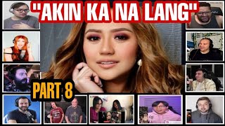 quotAKIN KA NA LANGquot BY MORISSETTE PART 8 REACTION COMPILATION [upl. by Hemphill506]